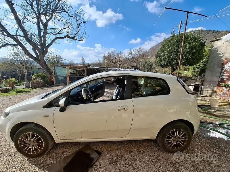 Usata Fiat Punto 80 CV (58 kW) 2012 Bianco Utilitaria
