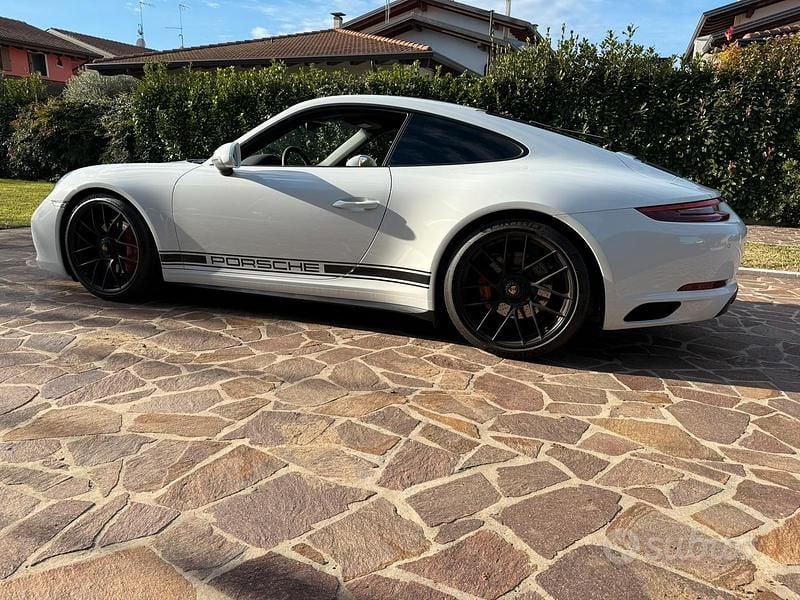 Usata Porsche 991 450 CV (330 kW) 2017 Bianco Coupé