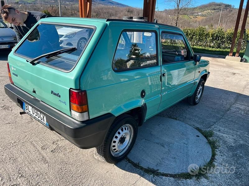 Usata Fiat Panda Young 2000 Verde Berlina