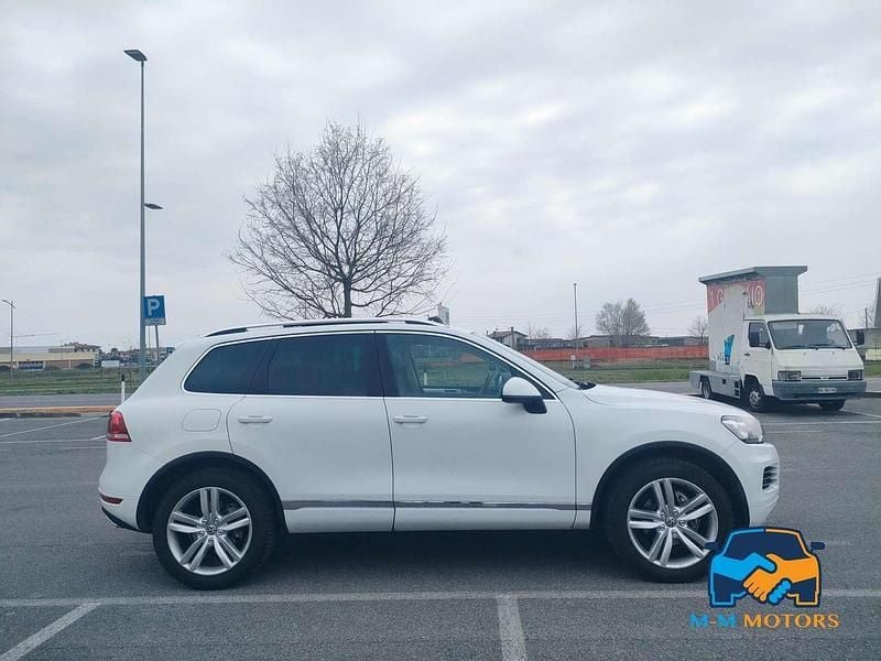 Usata VW Touareg 204 CV (150 kW) 2014 Bianco SUV