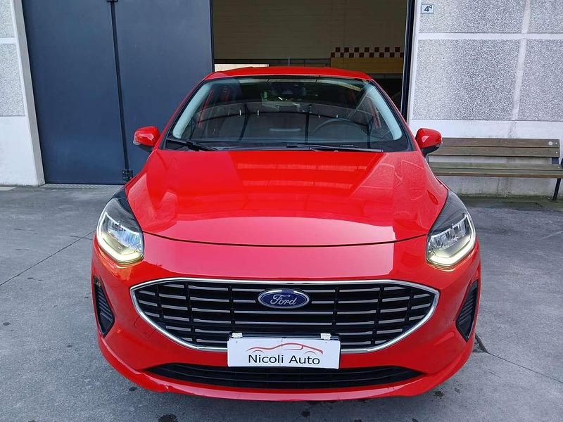 Usata Ford Fiesta Titanium 75 CV (55 kW) 2023 Rosso Utilitaria