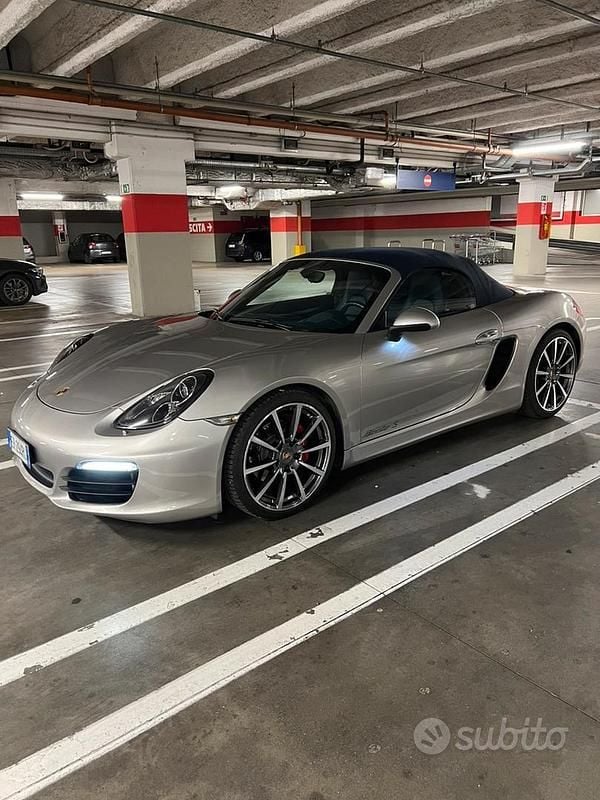 Usata Porsche Boxster 2013 Grigio Cabrio
