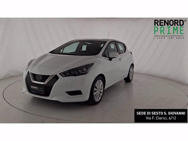 Usata Nissan Micra Acenta 92 CV (67 kW) 2022 Bianco Utilitaria