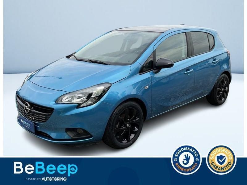 Blu metallizzato Usata 2017 Opel Corsa Tre volumi | 10.200 € (Cara) - Immagine 1/3