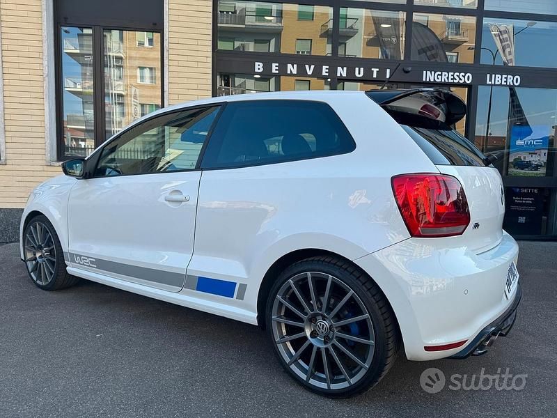 Usata VW Polo R 220 CV (161 kW) 2013 Bianco Utilitaria