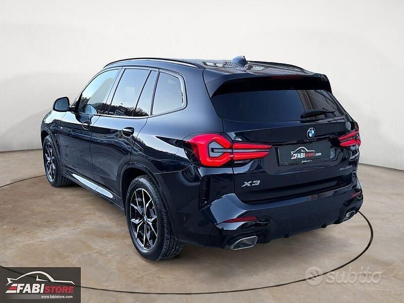 Usata BMW X3 Sport Line 190 CV (139 kW) 2022 Blu SUV