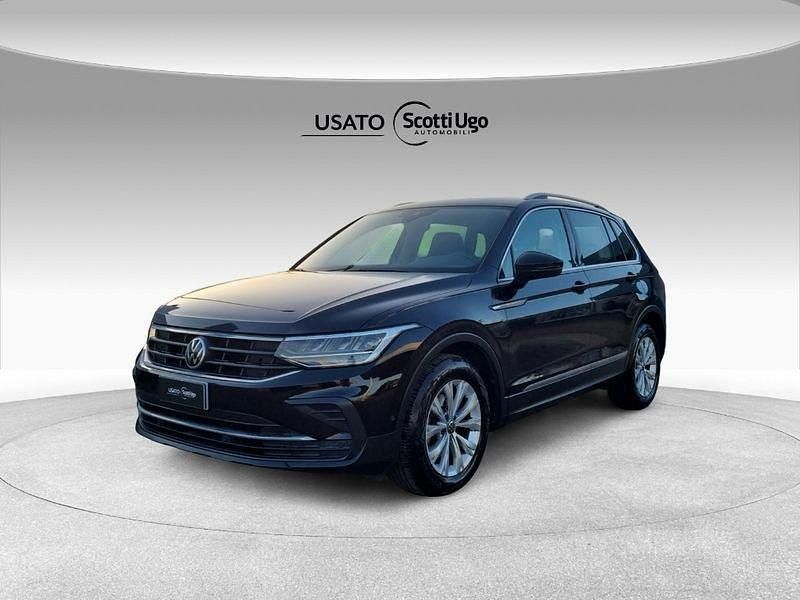 Usata VW Tiguan Life 150 CV (110 kW) 2021 Nero SUV