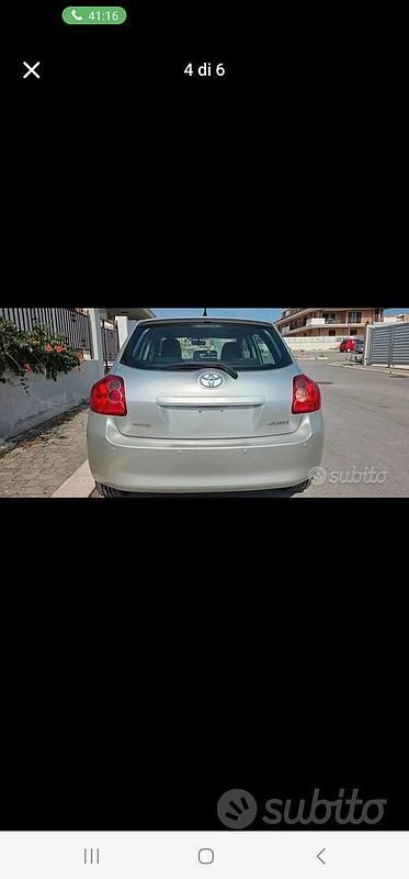 Usata Toyota Auris 90 CV (66 kW) 2008 Grigio Utilitaria