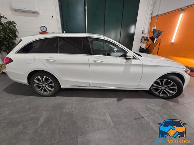 Usata Mercedes C200 2017 Bianco Station wagon
