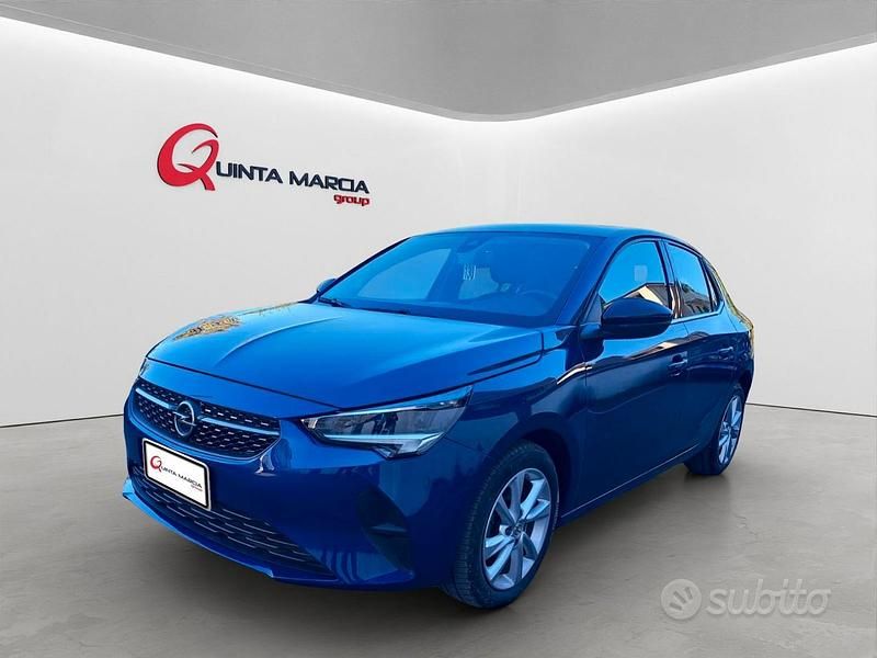 Usata Opel Corsa Elegance 101 CV (74 kW) 2021 Blu Berlina