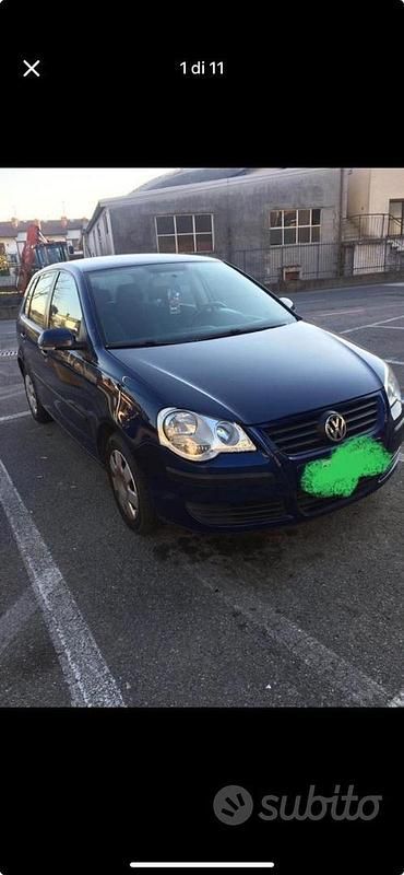 Blu Usata 2008 VW Polo United Due volumi | 3000 € (Buon prezzo) - Immagine 1/4