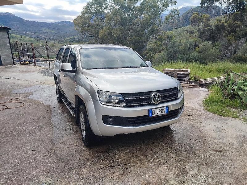 Usata VW Amarok Highline 163 CV (119 kW) 2011 Grigio Pick-up
