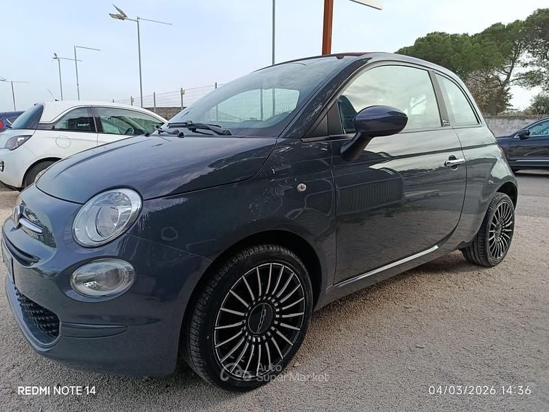 Usata Fiat 500 Dolcevita 69 CV (50 kW) 2022 Gray Cabrio