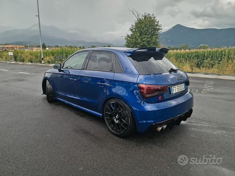 Usata Audi S1 231 CV (169 kW) 2017 Blu Utilitaria