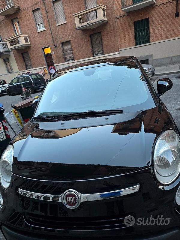 Nero Usata 2016 Fiat 500L Monovolume | 5900 € - Immagine 1/4