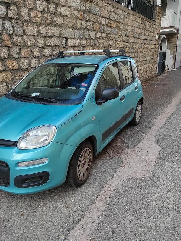 Usata Fiat Panda 80 CV (58 kW) 2014 Blu Utilitaria