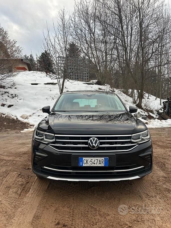 Usata VW Tiguan 150 CV (110 kW) 2022 Nero SUV