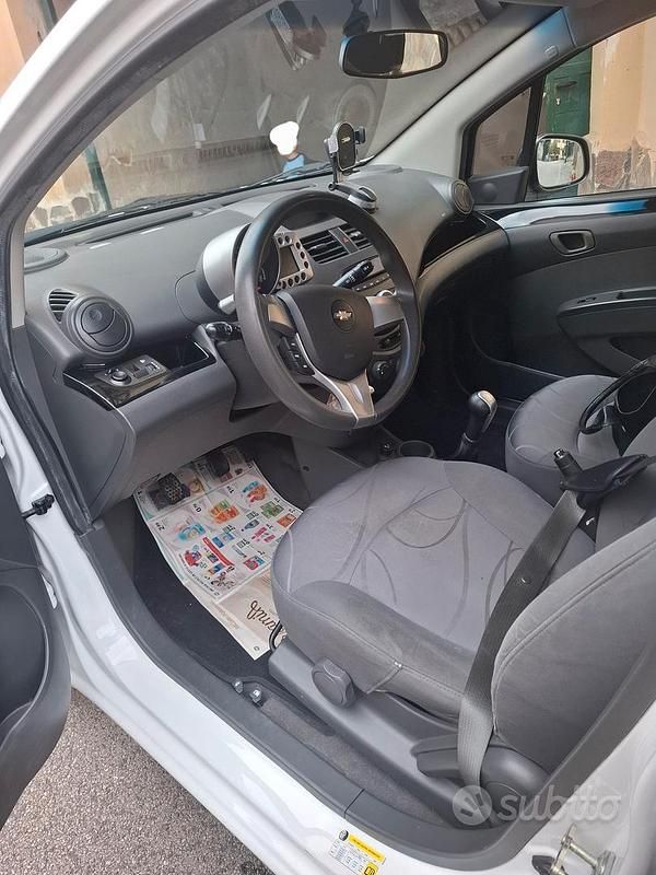Usata Chevrolet Spark 2010 Bianco Utilitaria