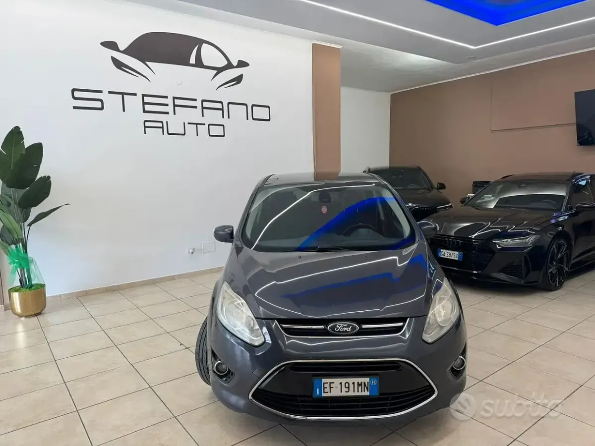 Usata Ford C-MAX Titanium 116 CV (85 kW) 2010 Blu Monovolume
