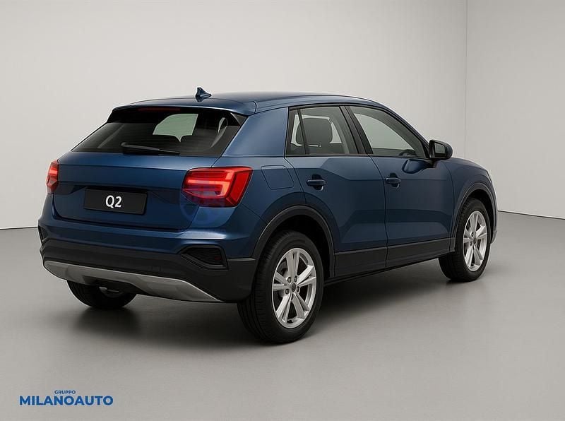 Usata Audi Q2 Advanced Plus 150 CV (110 kW) 2022 Blu SUV