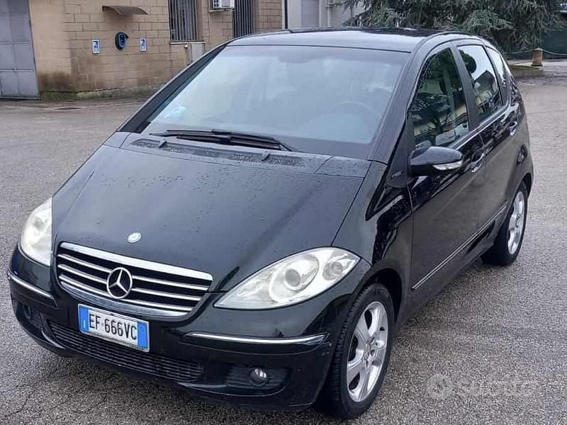 Usata Mercedes A150 Avantgarde 95 CV (69 kW) 2009 Nero Berlina