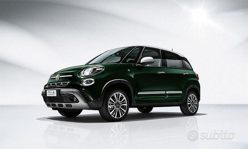 Usata Fiat 500L Cross 120 CV (88 kW) 2019 Grigio Monovolume