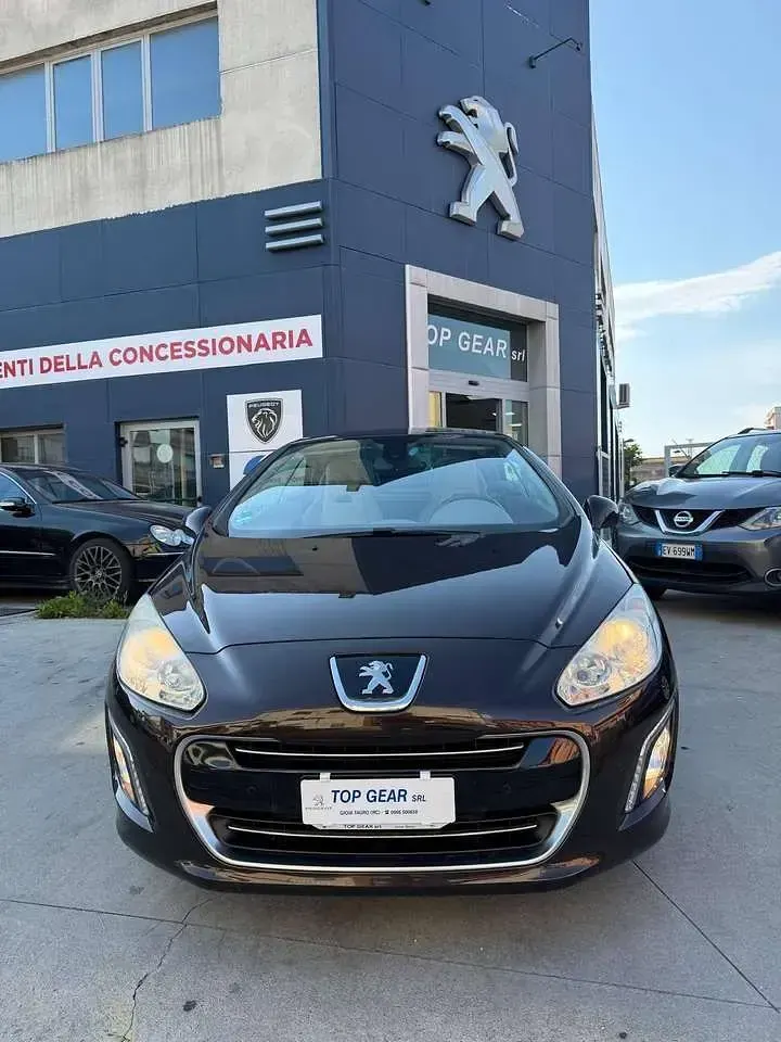 Usata Peugeot 308 CC 163 CV (119 kW) 2011 Marrone Cabrio