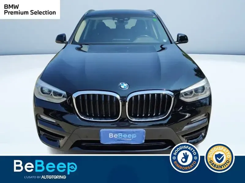 Usata BMW X3 Advantage 190 CV (139 kW) 2018 Nero metallizzato SUV