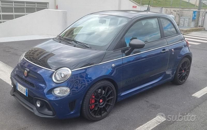 Usata Abarth 595 Competizione 180 CV (132 kW) 2018 Blu/azzurro Utilitaria