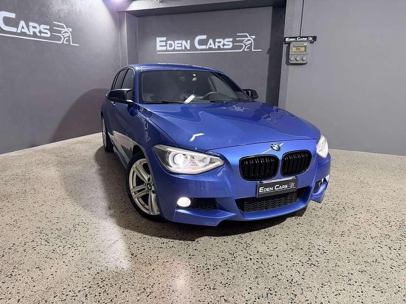 Usata BMW 120 M Sport 184 CV (135 kW) 2015 Blu/azzurro Utilitaria