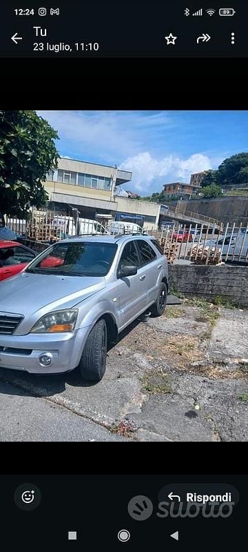 Usata Kia Sorento 170 CV (125 kW) 2007 Grigio SUV