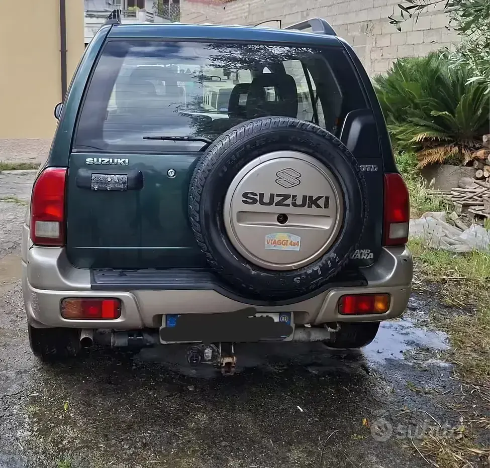 Usata Suzuki Vitara 109 CV (80 kW) 2002 Verde SUV