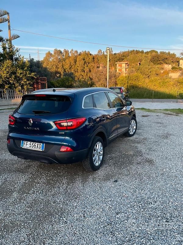 Usata Renault Kadjar 110 CV (80 kW) 2016 Blu SUV