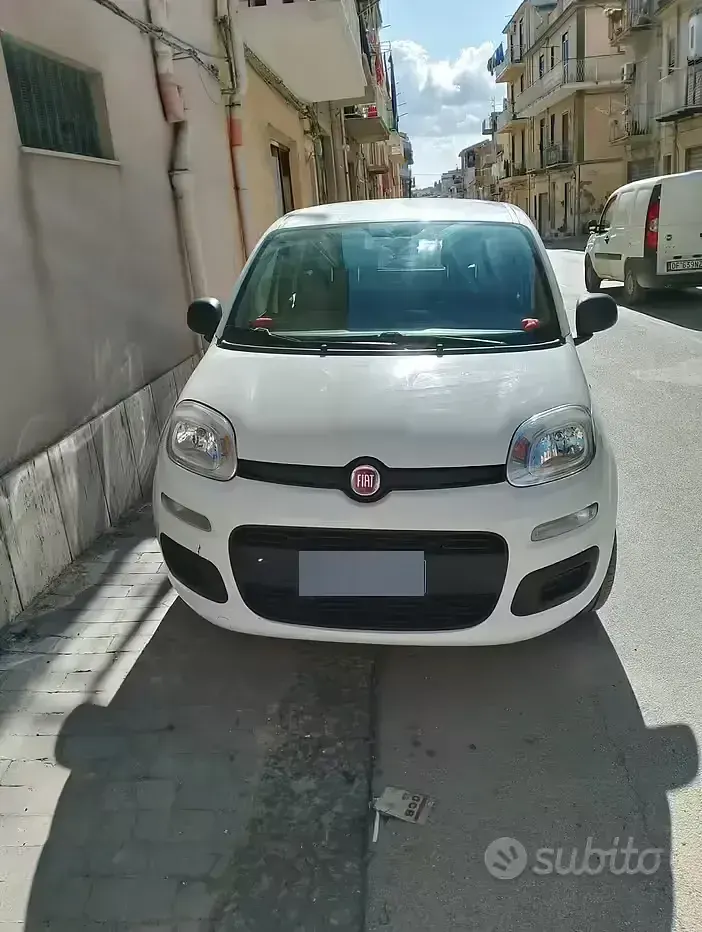 Usata Fiat Panda 80 CV (58 kW) 2018 Bianco Utilitaria