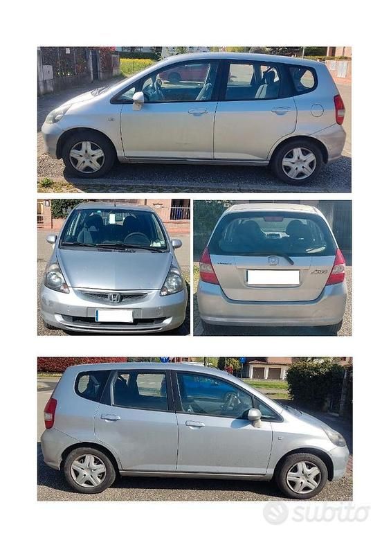 Usata Honda Jazz 78 CV (57 kW) 2004 Grigio Utilitaria