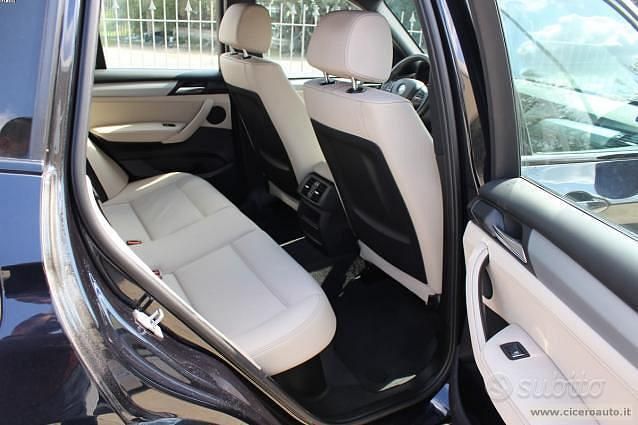 Usata BMW X3 M Sport 190 CV (139 kW) 2016 Blu/azzurro SUV