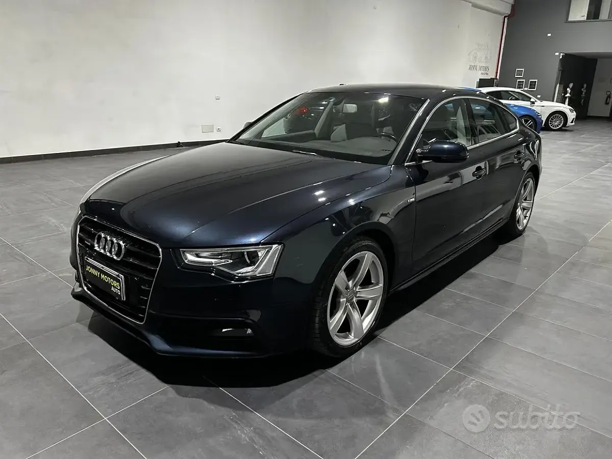 Usata Audi A5 Sportback 211 CV (155 kW) 2011 Bluazzurro Utilitaria
