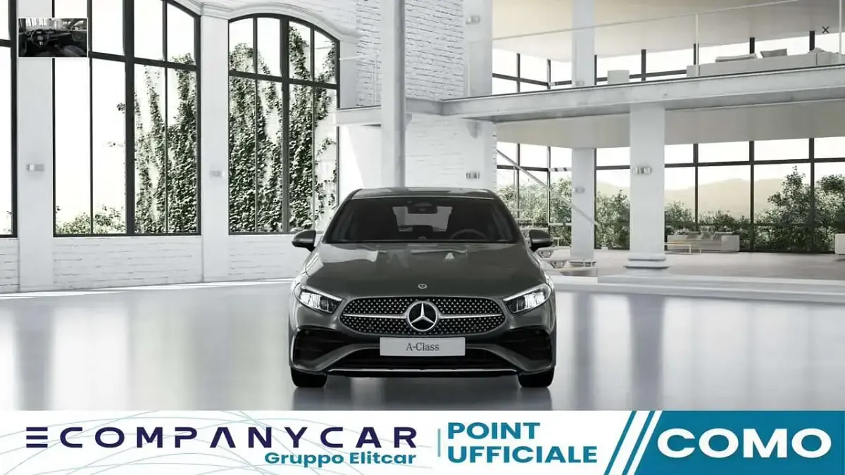 Usata Mercedes A180 Advanced Plus 136 CV (100 kW) 2025 Grigio montagna Berlina