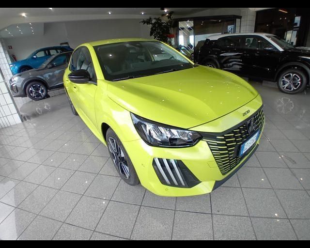 Nuova Peugeot 208 Allure 100 CV (73 kW) 2025 Giallo Utilitaria