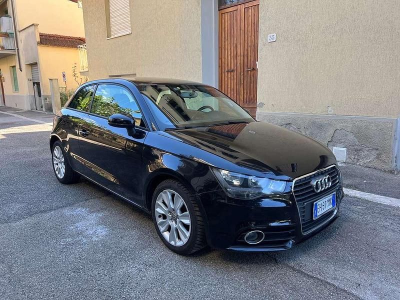 Usata Audi A1 Ambition 86 CV (63 kW) 2011 Nero Utilitaria