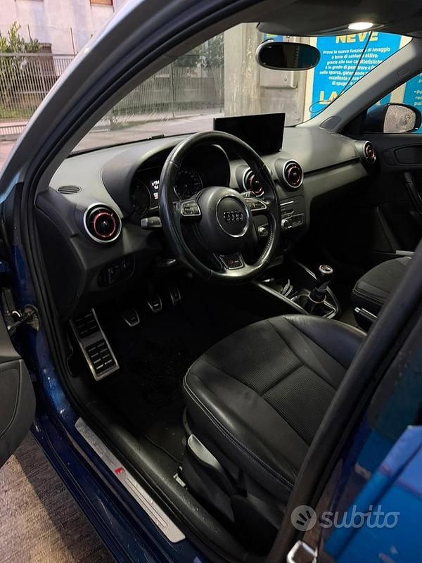 Usata Audi A1 S-Line 116 CV (85 kW) 2016 Blu Utilitaria