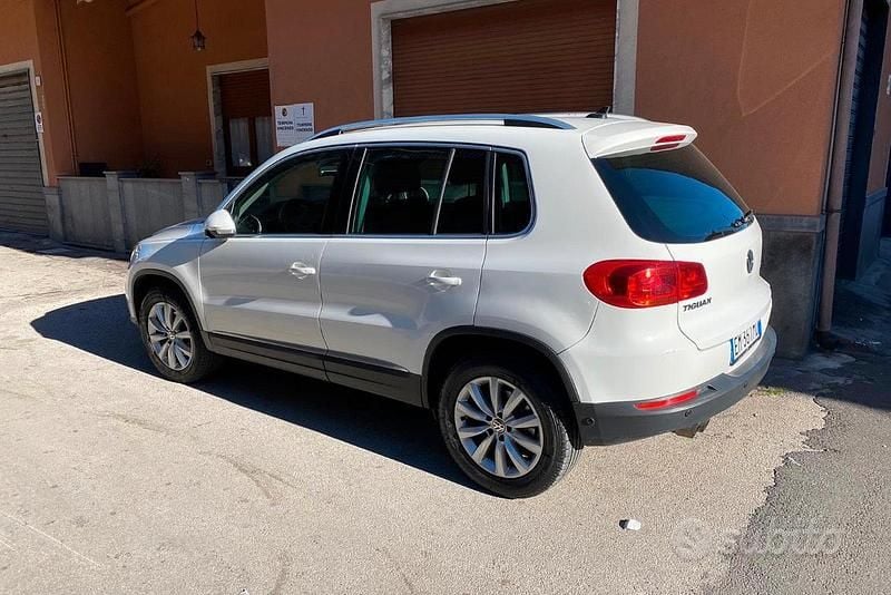 Usata VW Tiguan 150 CV (110 kW) 2012 Bianco SUV