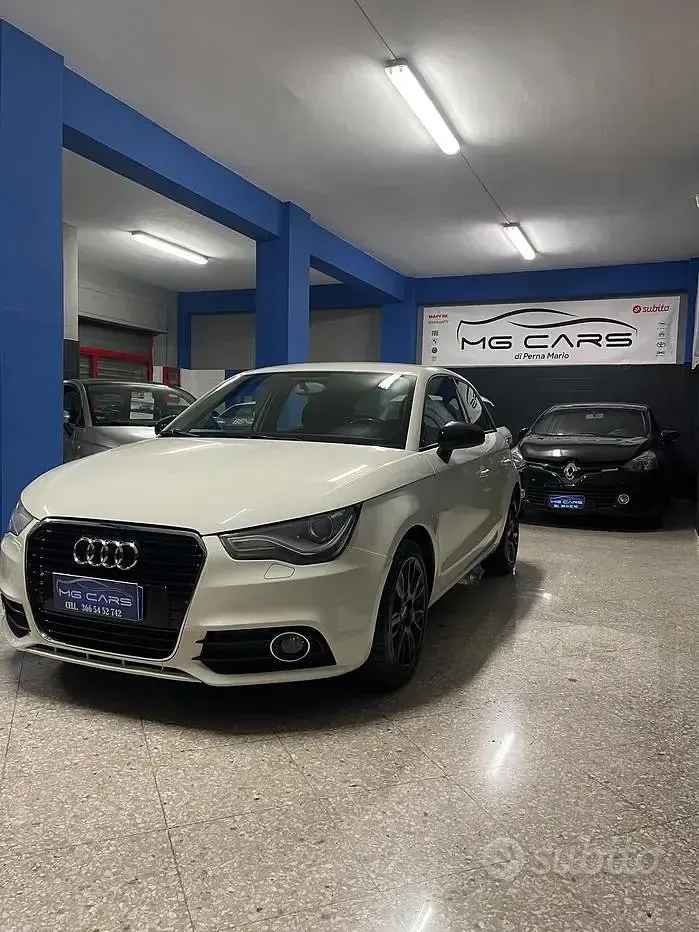 Usata Audi A1 Sportback 90 CV (66 kW) 2012 Bianco Utilitaria