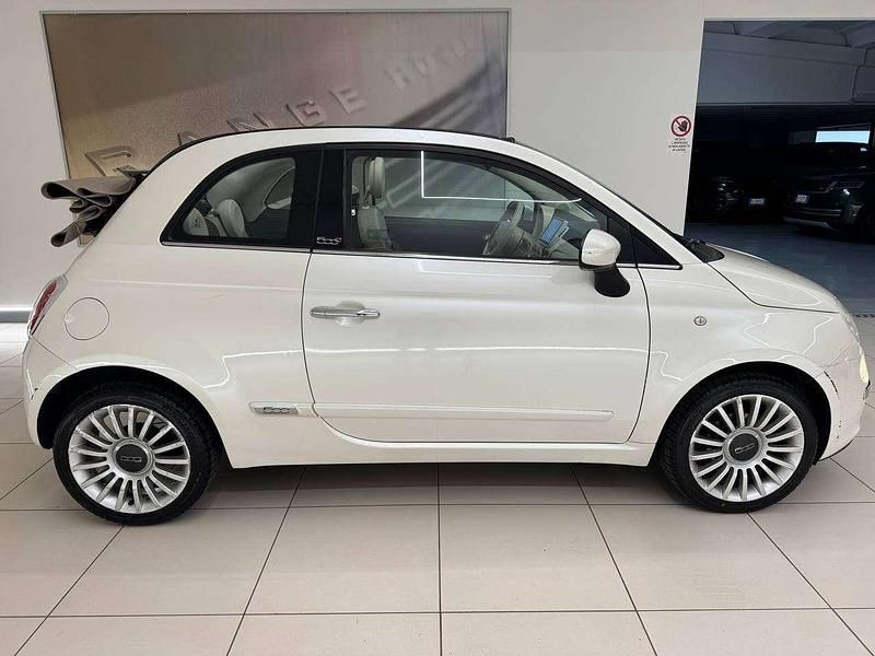 Usata Fiat 500C Lounge 69 CV (50 kW) 2010 Bianco Cabrio