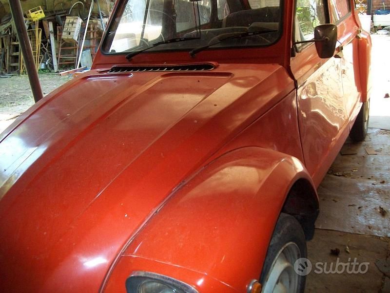 Usata Citroën Dyane 1970 Rosso Berlina