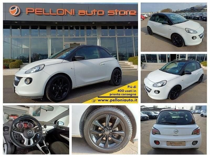 Usata Opel Adam Glam 87 CV (63 kW) 2013 Bianco Utilitaria