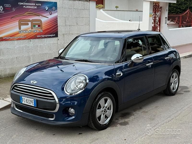 Usata Mini One D 95 CV (69 kW) 2016 Blu Utilitaria