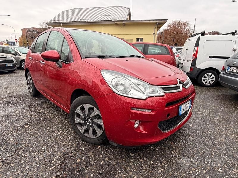 Usata Citroën C3 82 CV (60 kW) 2014 Rosso Berlina