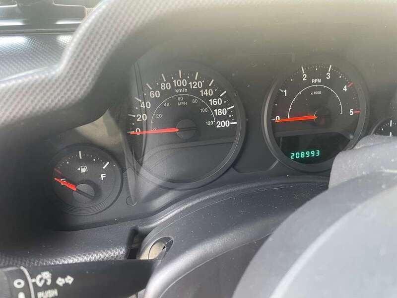 Usata Jeep Wrangler Sport 177 CV (130 kW) 2010 Nero SUV
