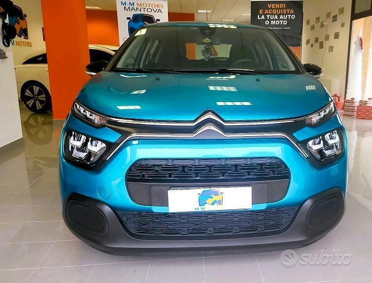 Usata Citroën C3 Feel 83 CV (61 kW) 2021 Blu Utilitaria